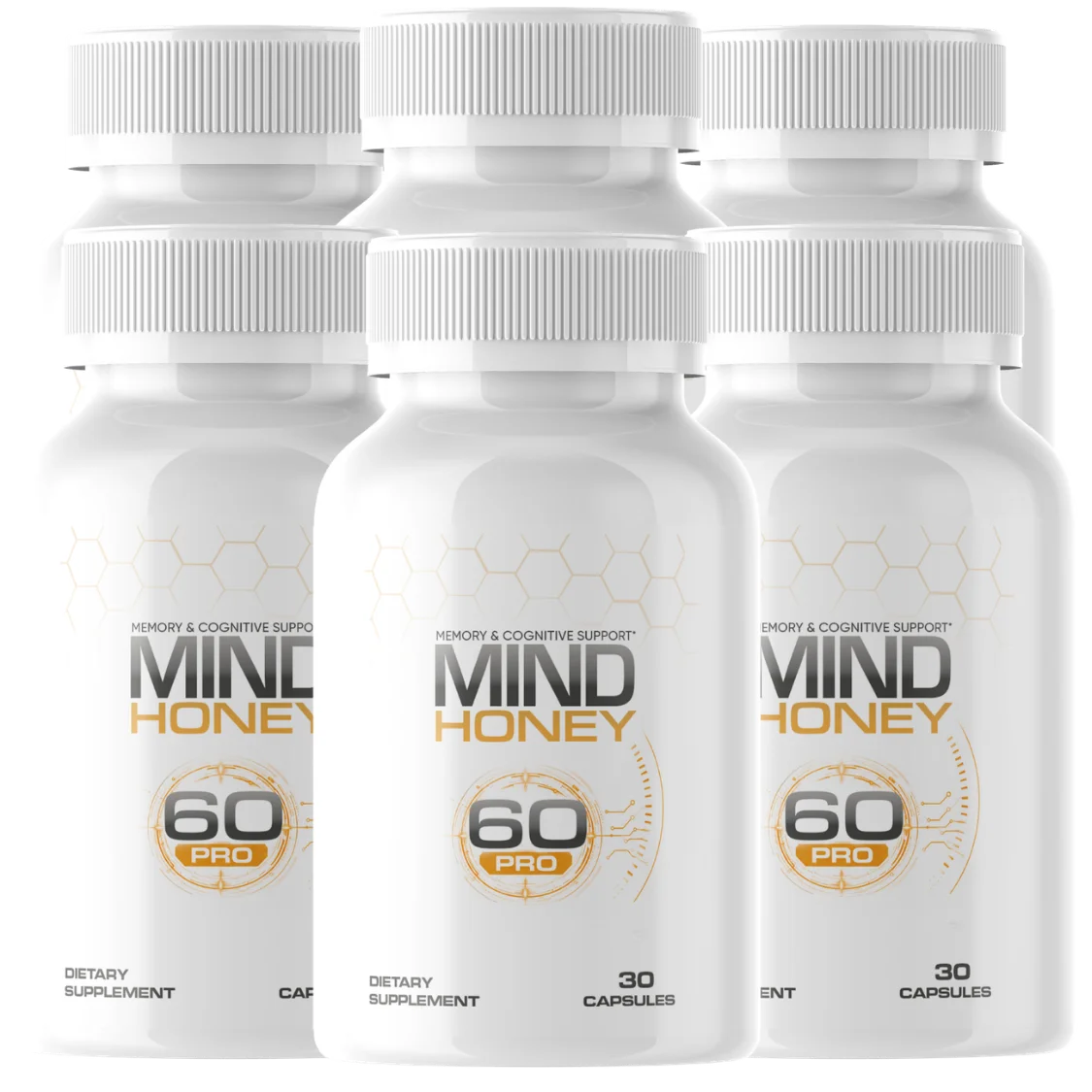 6 bottles of Mind Honey